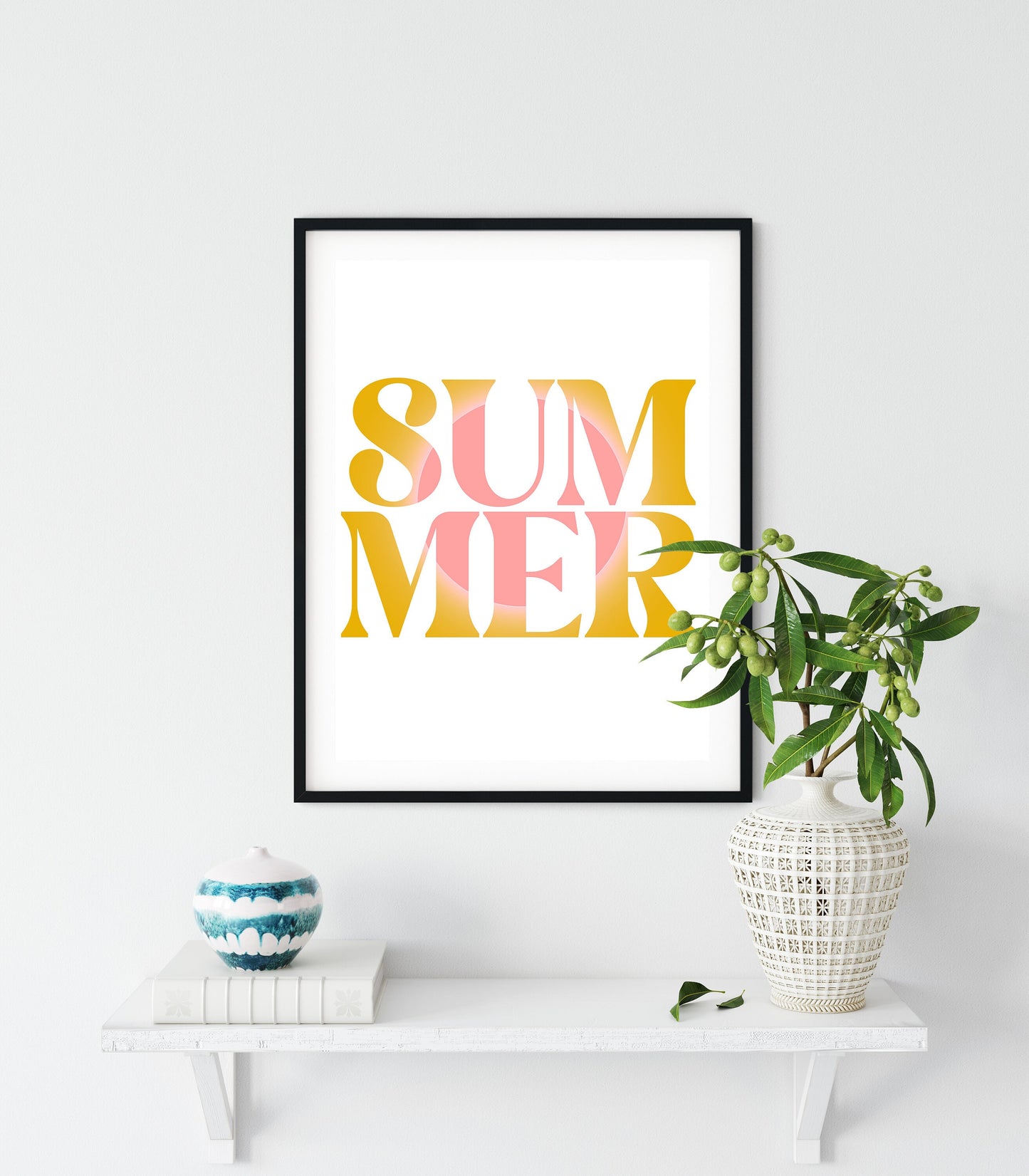 Summer Art Print, Printable Wall Art, Beach House Decor, Surfer Gift, Coastal Wall Art, Summer Gift, Sunset Art