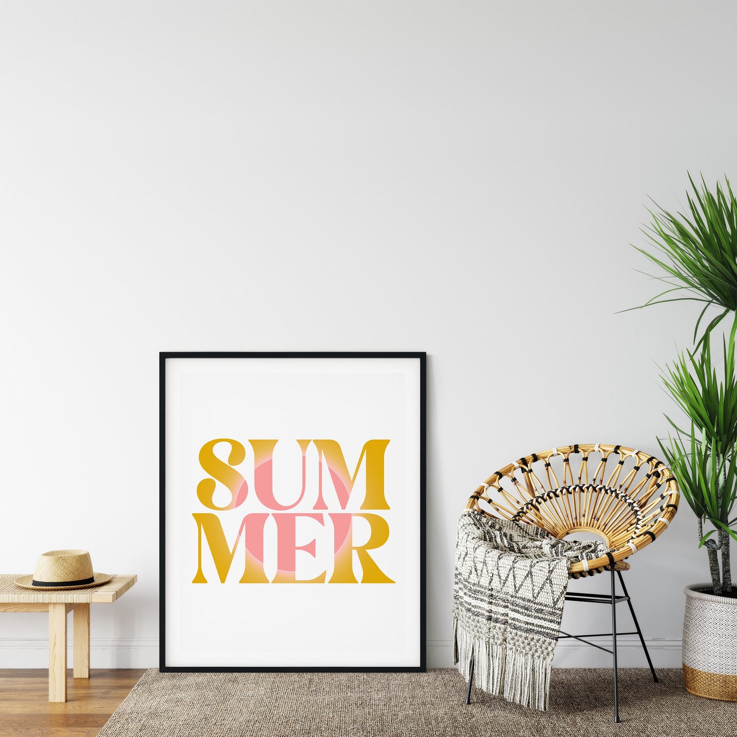 Summer Art Print, Printable Wall Art, Beach House Decor, Surfer Gift, Coastal Wall Art, Summer Gift, Sunset Art